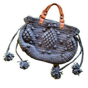 Gerard Darel Dublin 24 Hour Crochet Boho Bag